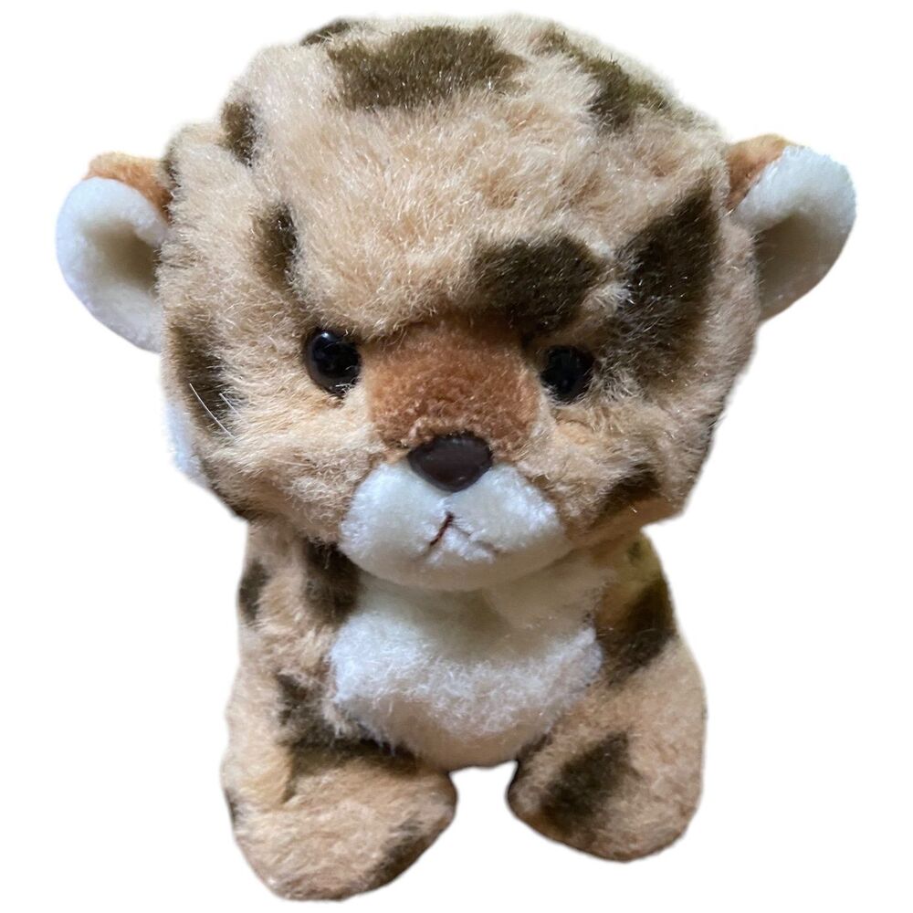 Vintage 9” Gund 1982 85th Anniversary- Leopard Cat Plush EUC
